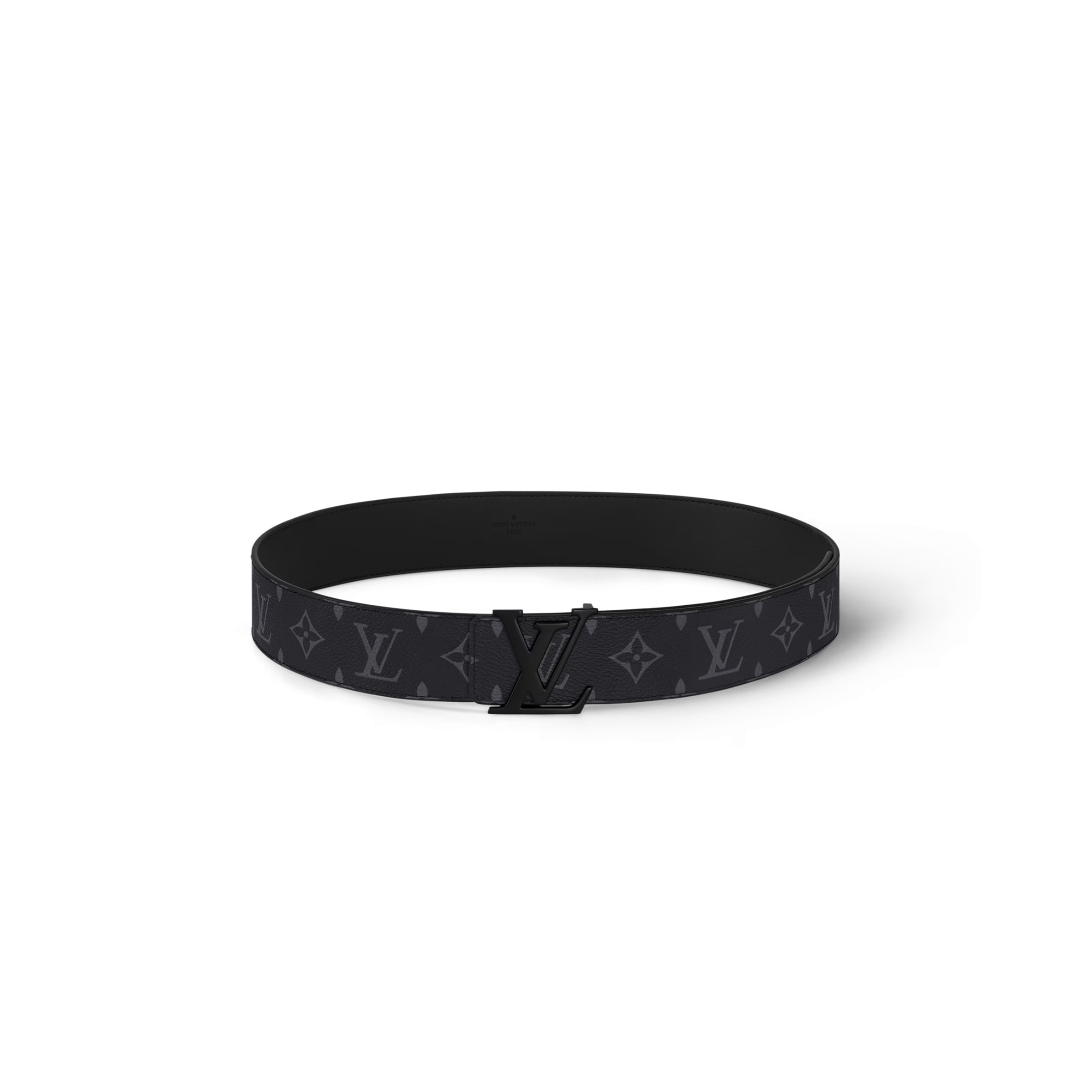 LOUIS VUITTON INITIALES 40MM MATTE BLACK BELT M4482S LOUIS VUITTON INITIALES 40MM MATTE BLACK BELT M4482S